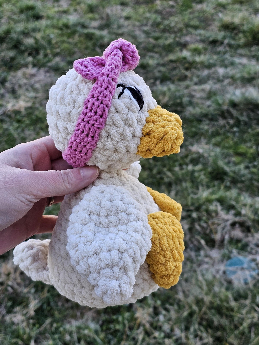 Crochet Duck Plush