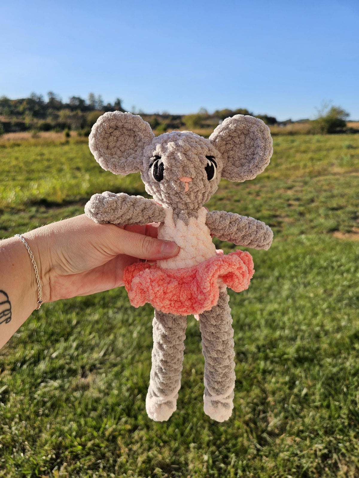 Crochet Ballerina Mouse | Made to Order