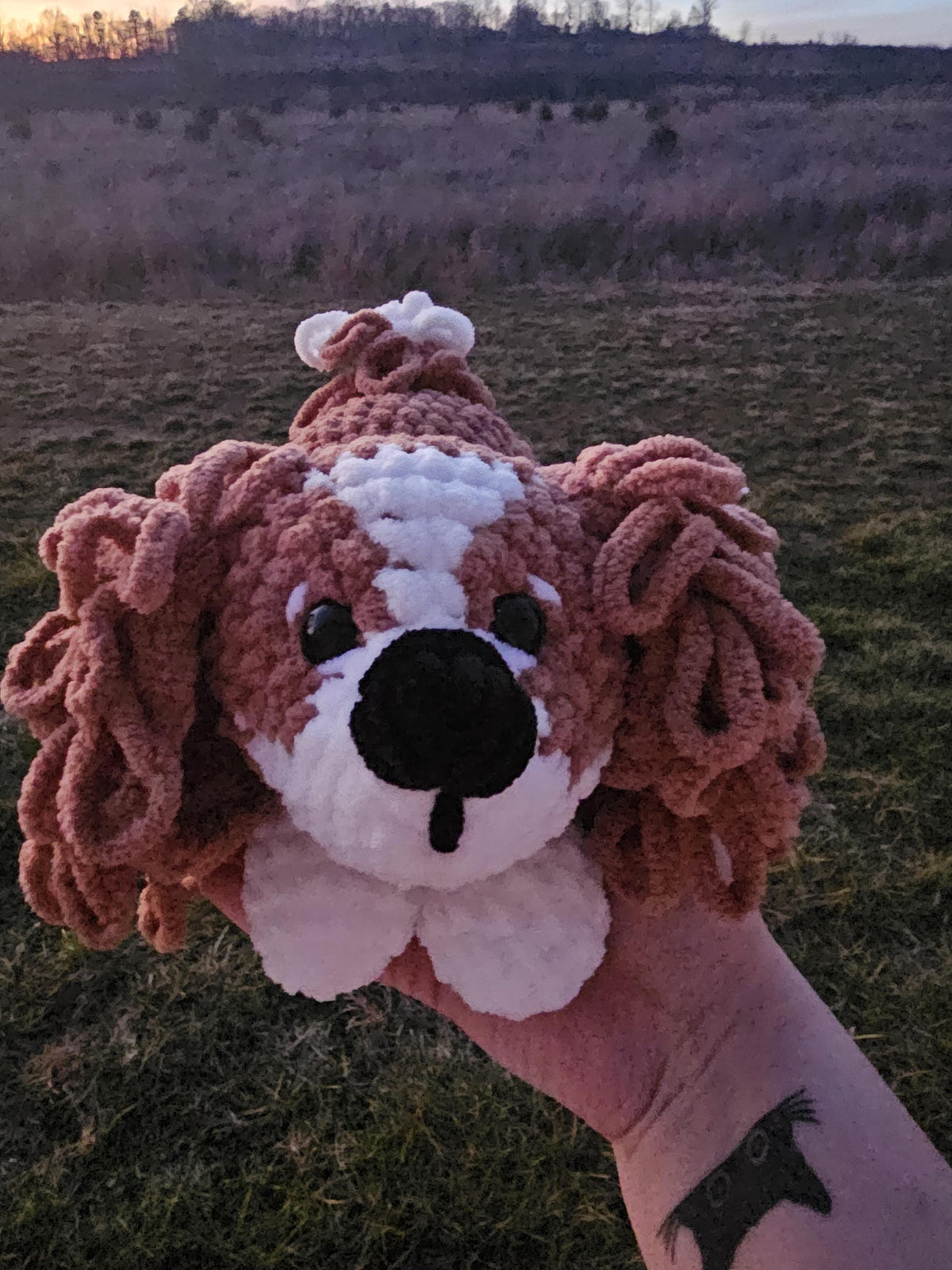 Cavalier Crochet Plush
