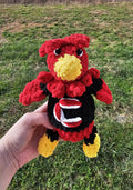 Crochet Cocky Mascot Plushie - Carolina Gamecocks Fan Gift