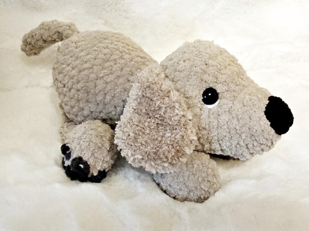 Golden Lab Crochet Plush