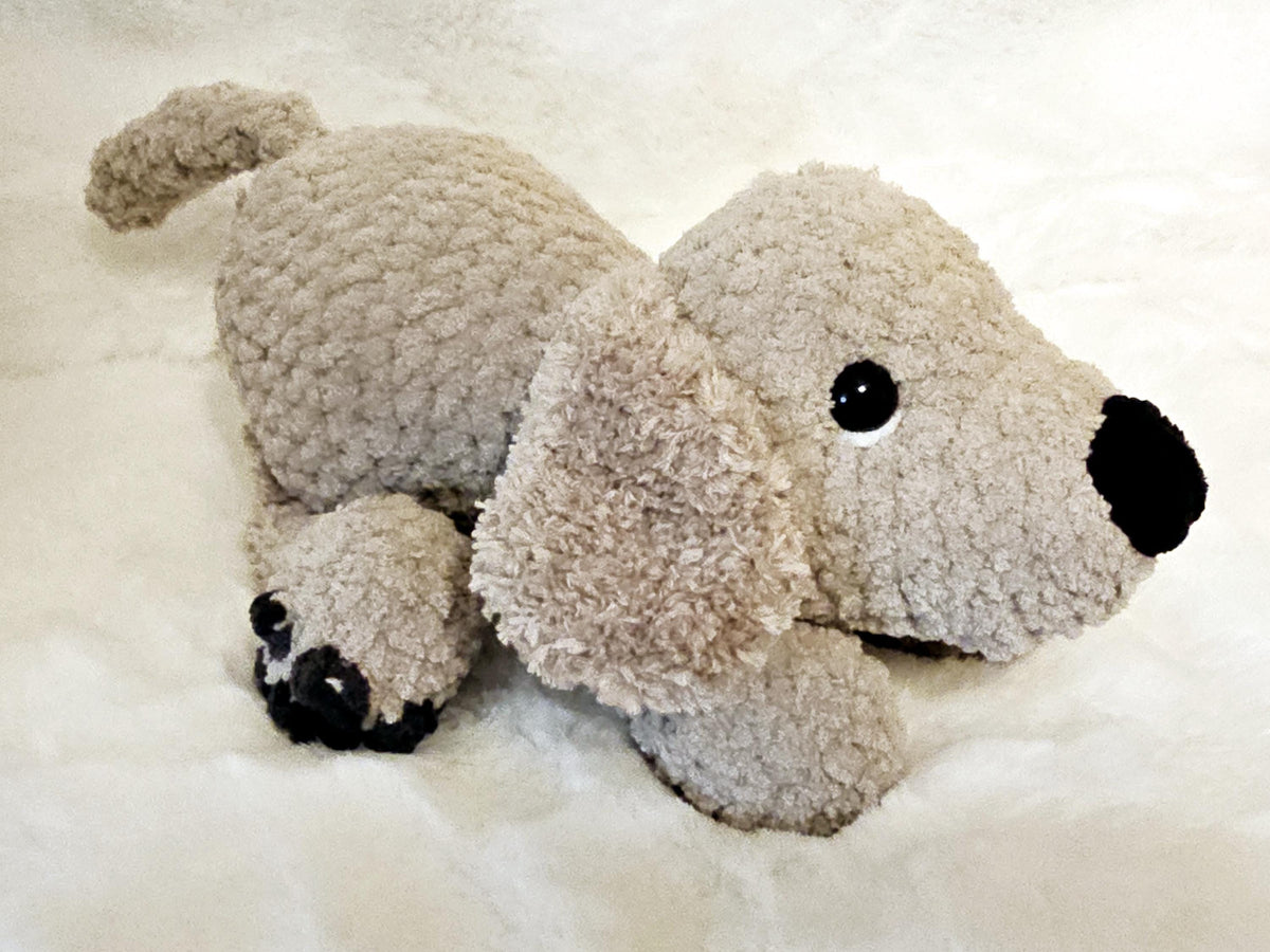 Golden Lab Crochet Plush