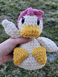 Crochet Duck Plush