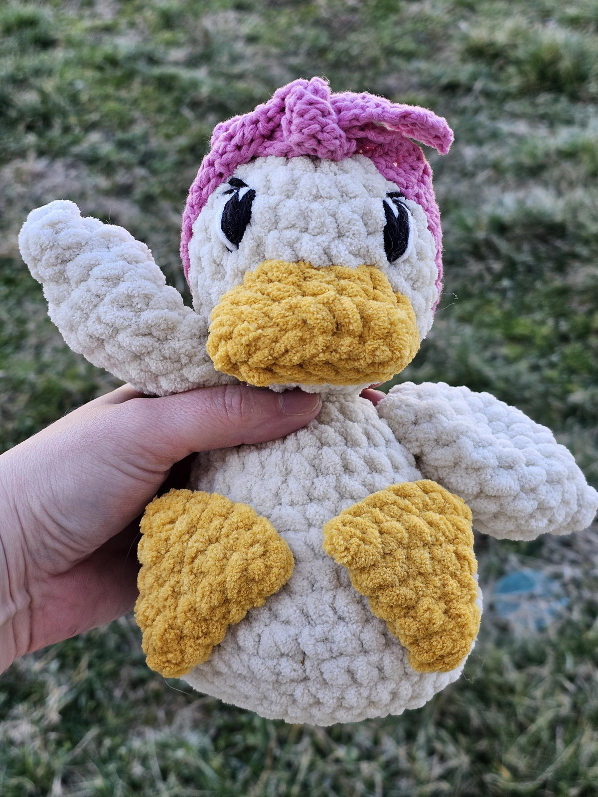 Crochet Duck Plush