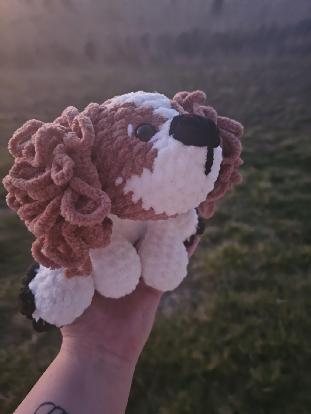 Cavalier Crochet Plush