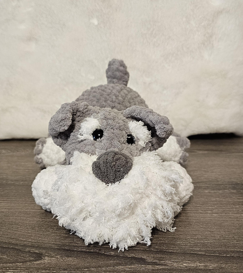 Schnauzer Crochet Plush