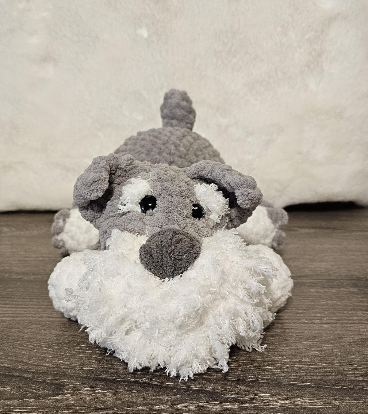 Schnauzer Crochet Plush