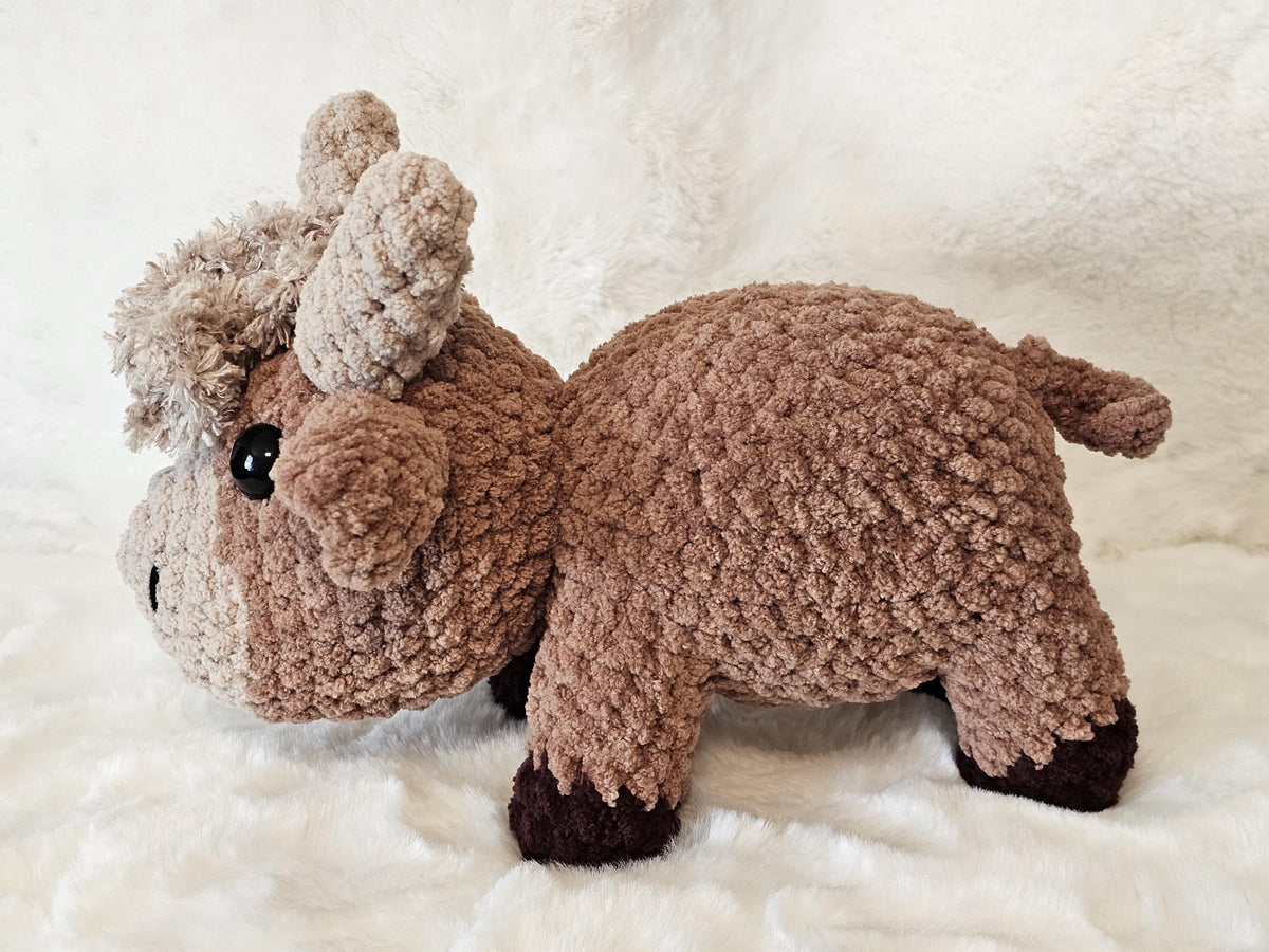 Highland Cow Crochet Plush