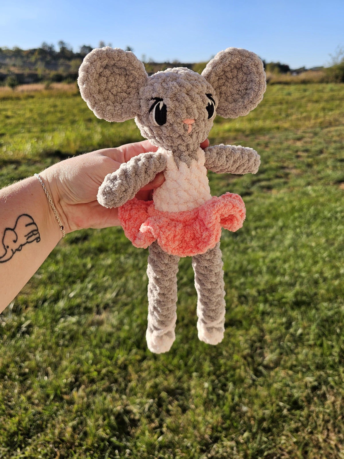 Crochet Ballerina Mouse | Made to Order
