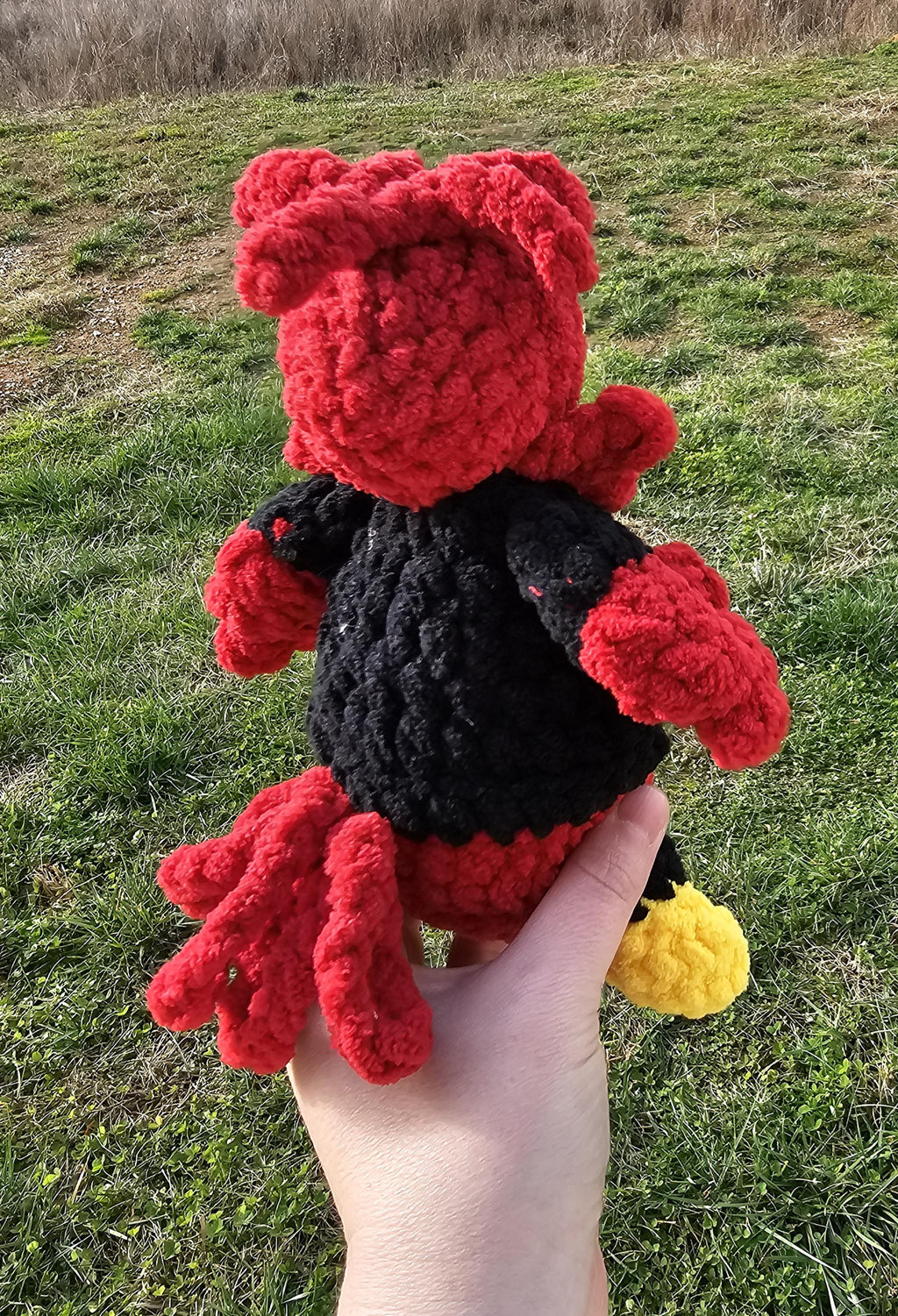 Crochet Cocky Mascot Plushie - Carolina Gamecocks Fan Gift