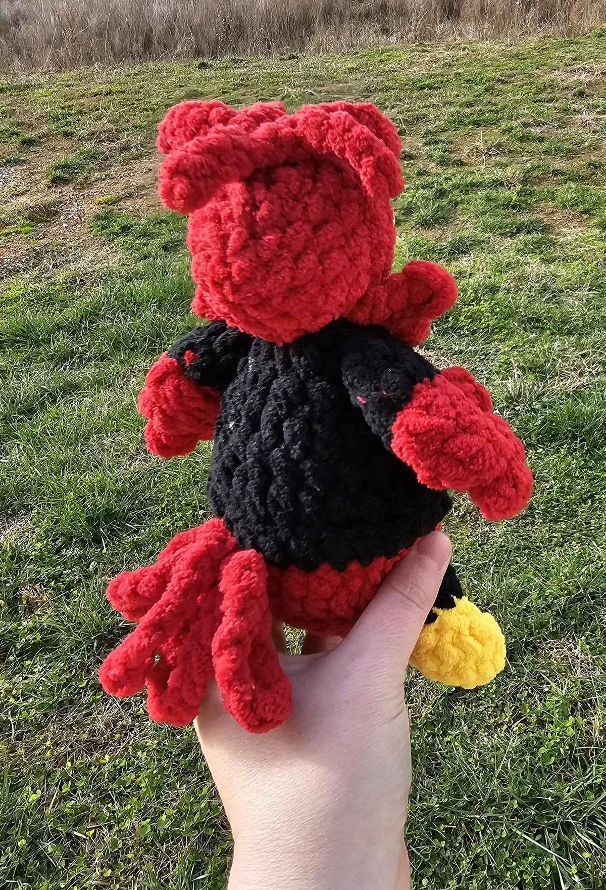 Crochet Cocky Mascot Plushie - Carolina Gamecocks Fan Gift