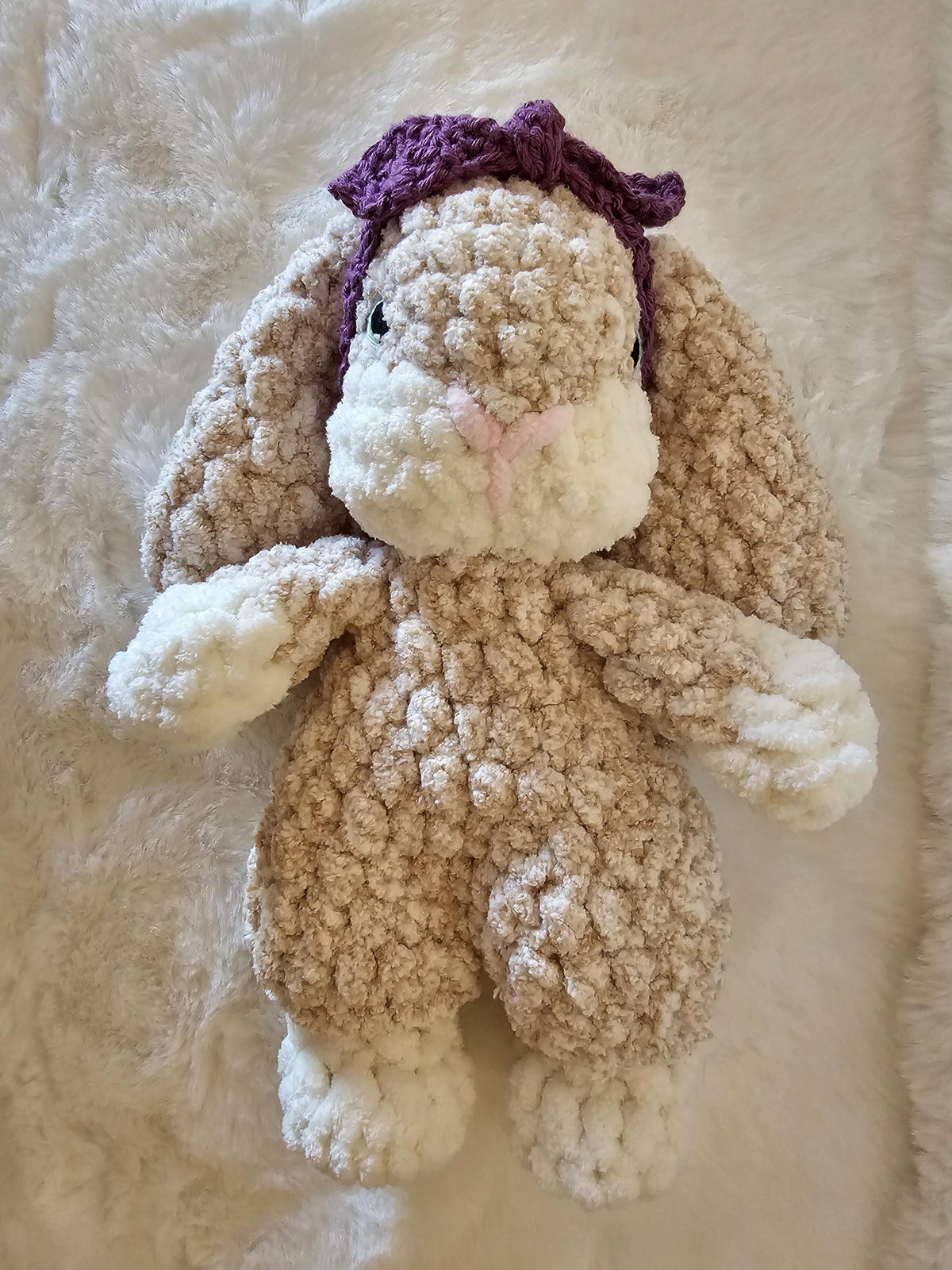 Crochet Bunny Snuggler