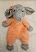 Crocheted Elephant Lovey