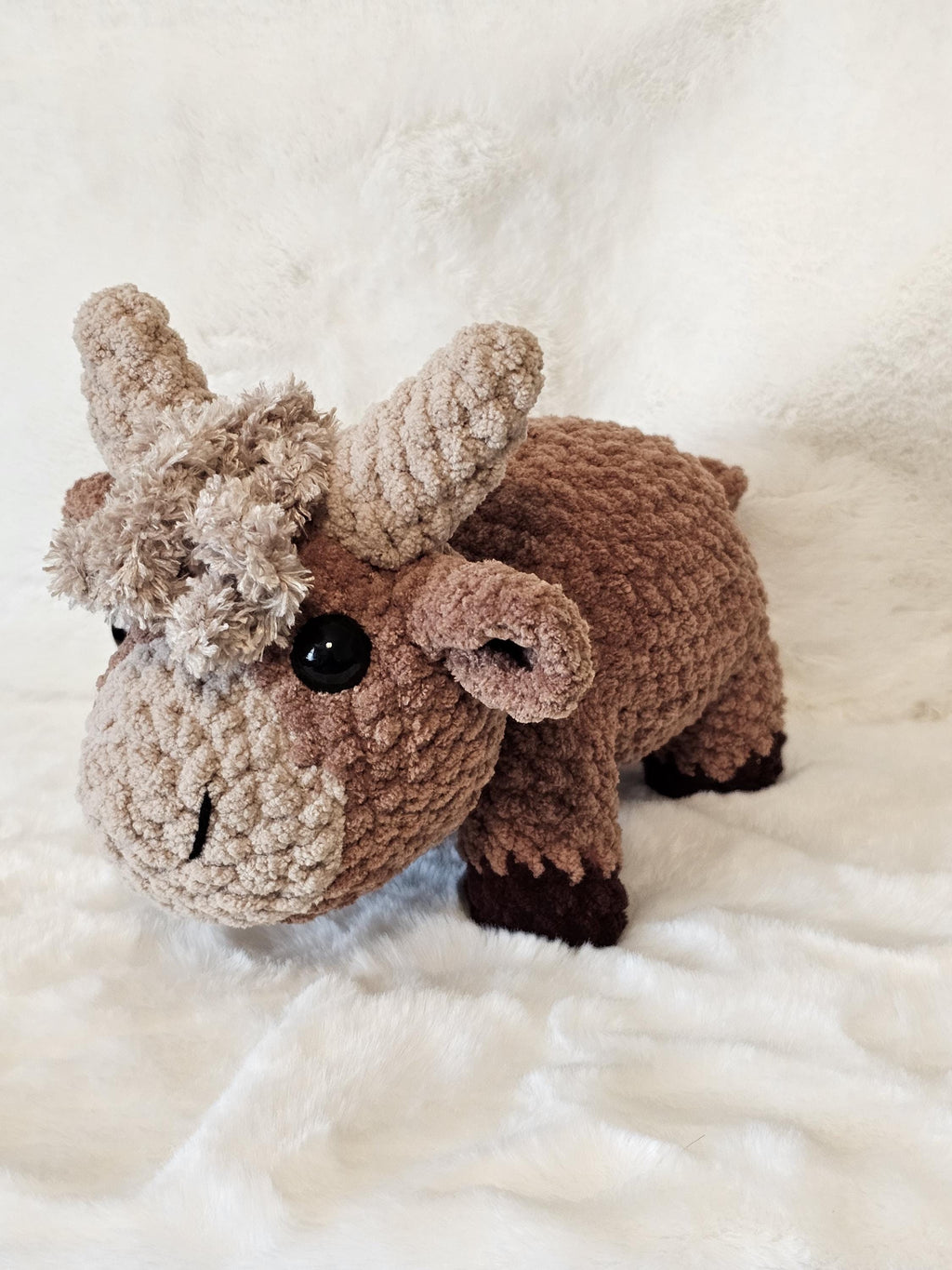 Highland Cow Crochet Plush