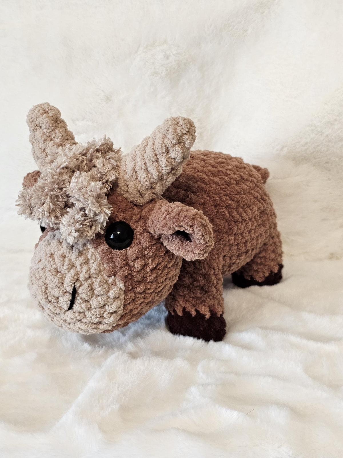 Highland Cow Crochet Plush