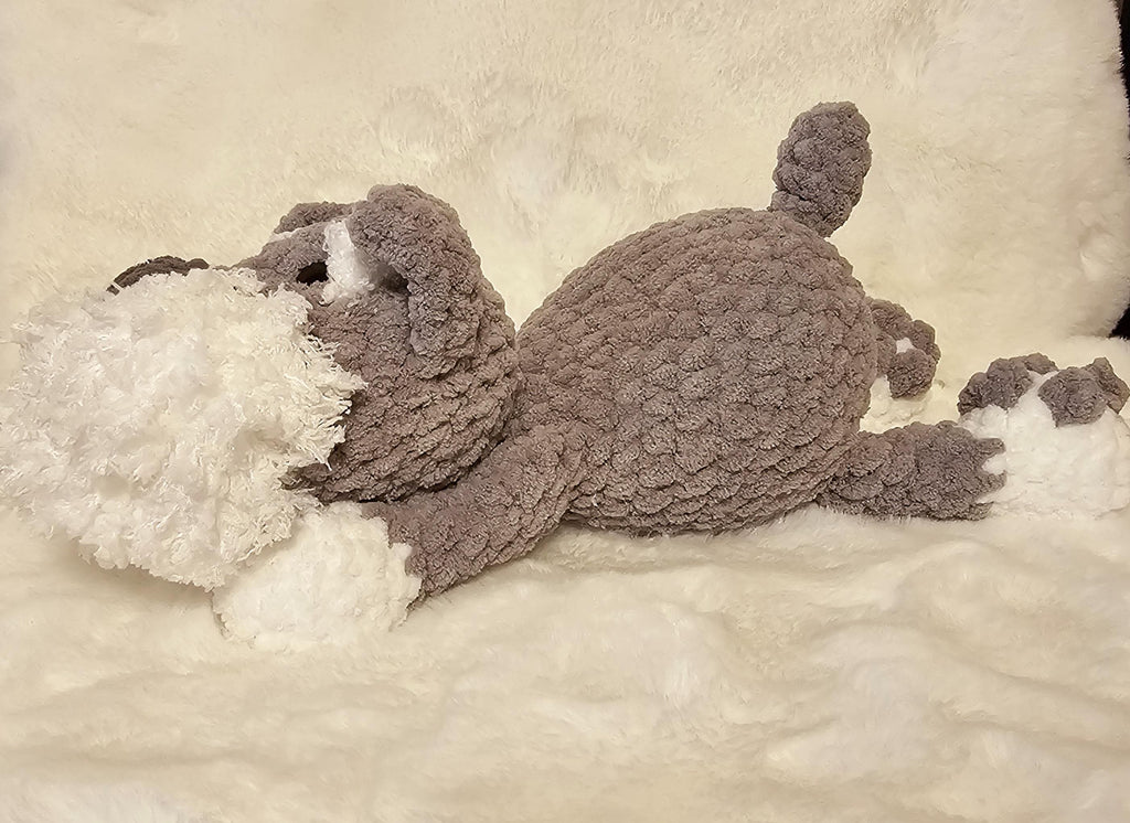 Schnauzer Crochet Plush