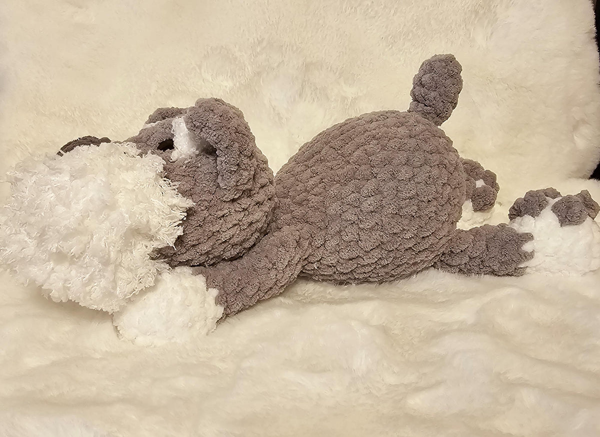 Schnauzer Crochet Plush