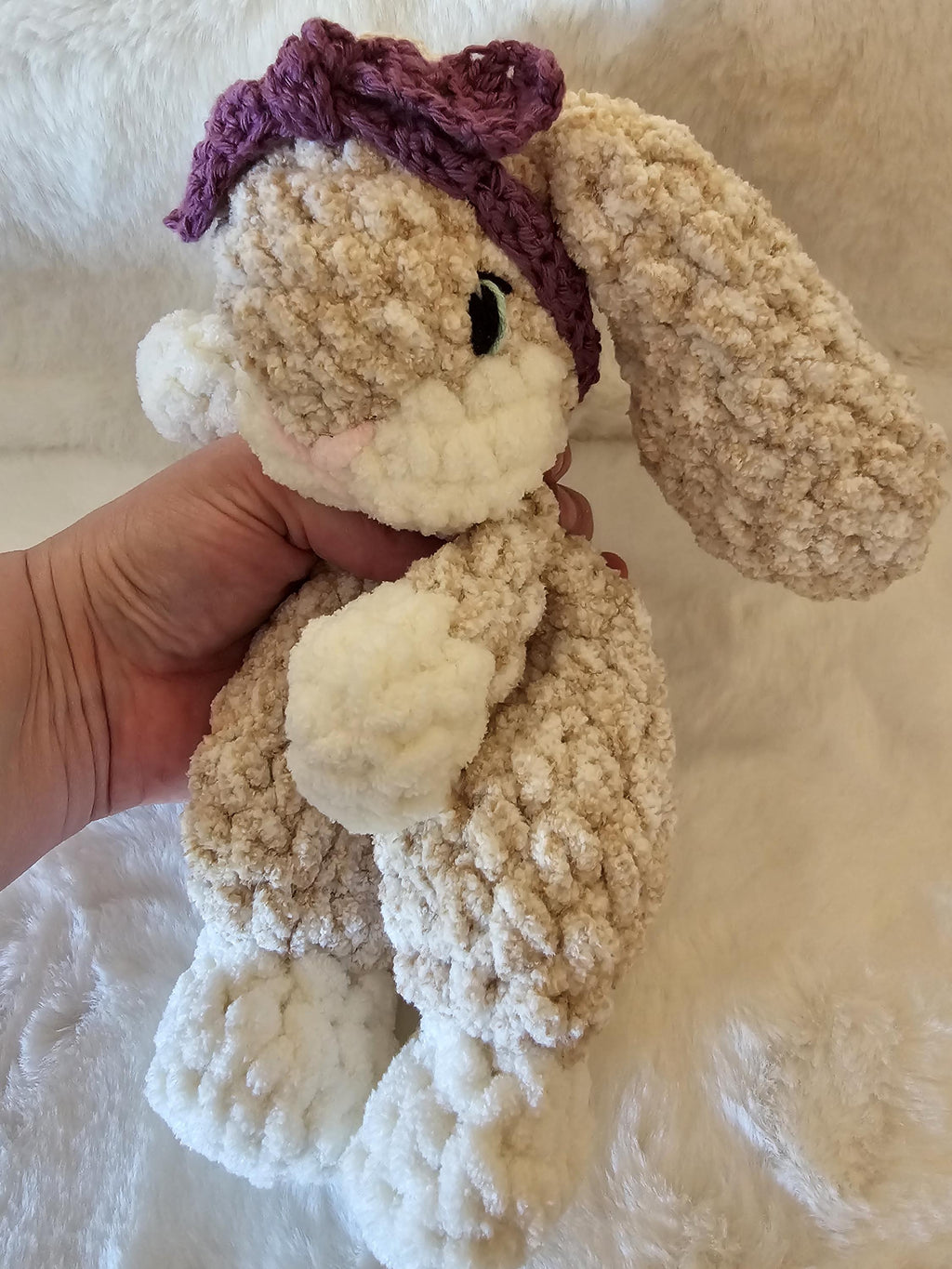 Crochet Bunny Snuggler