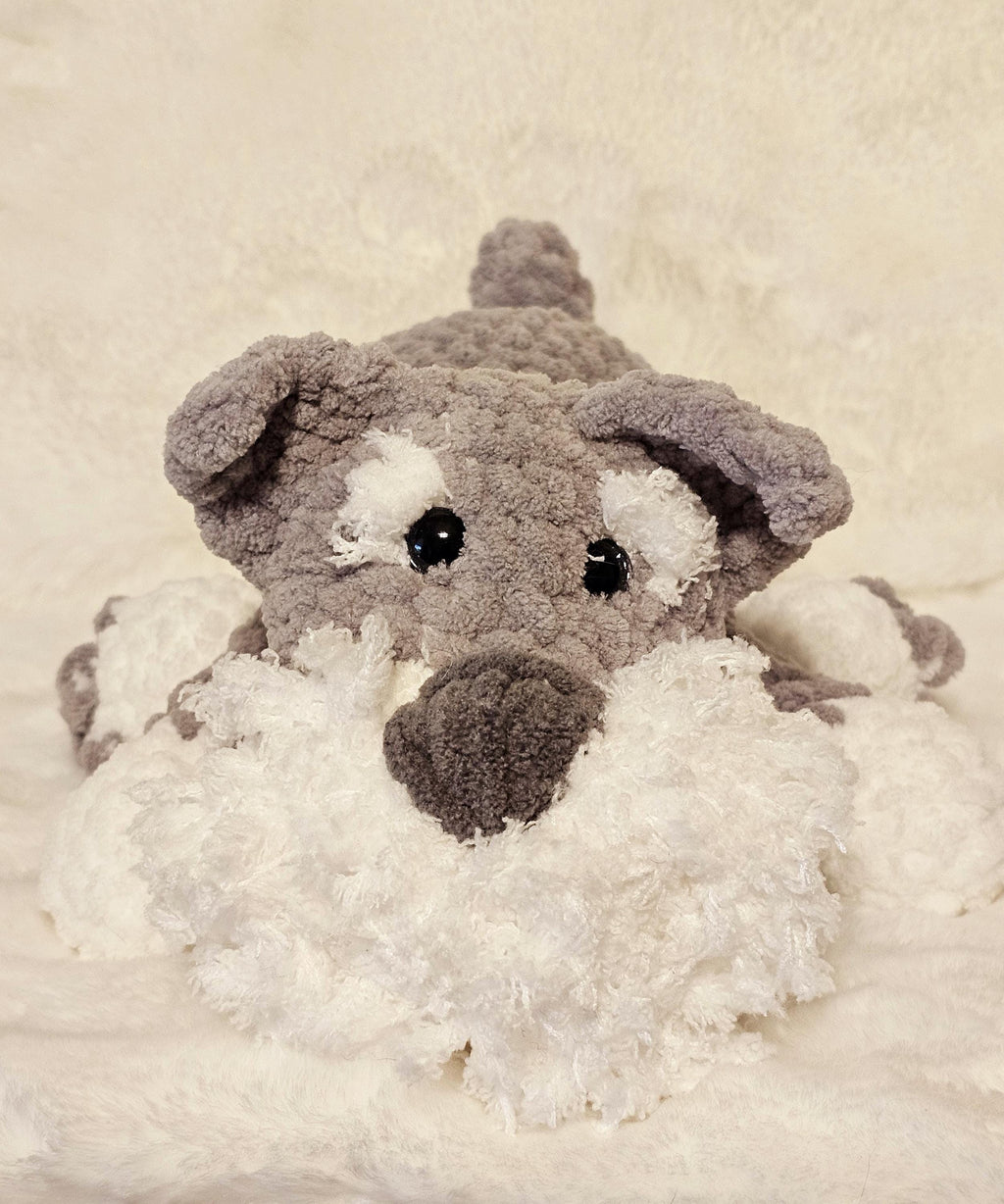 Schnauzer Crochet Plush