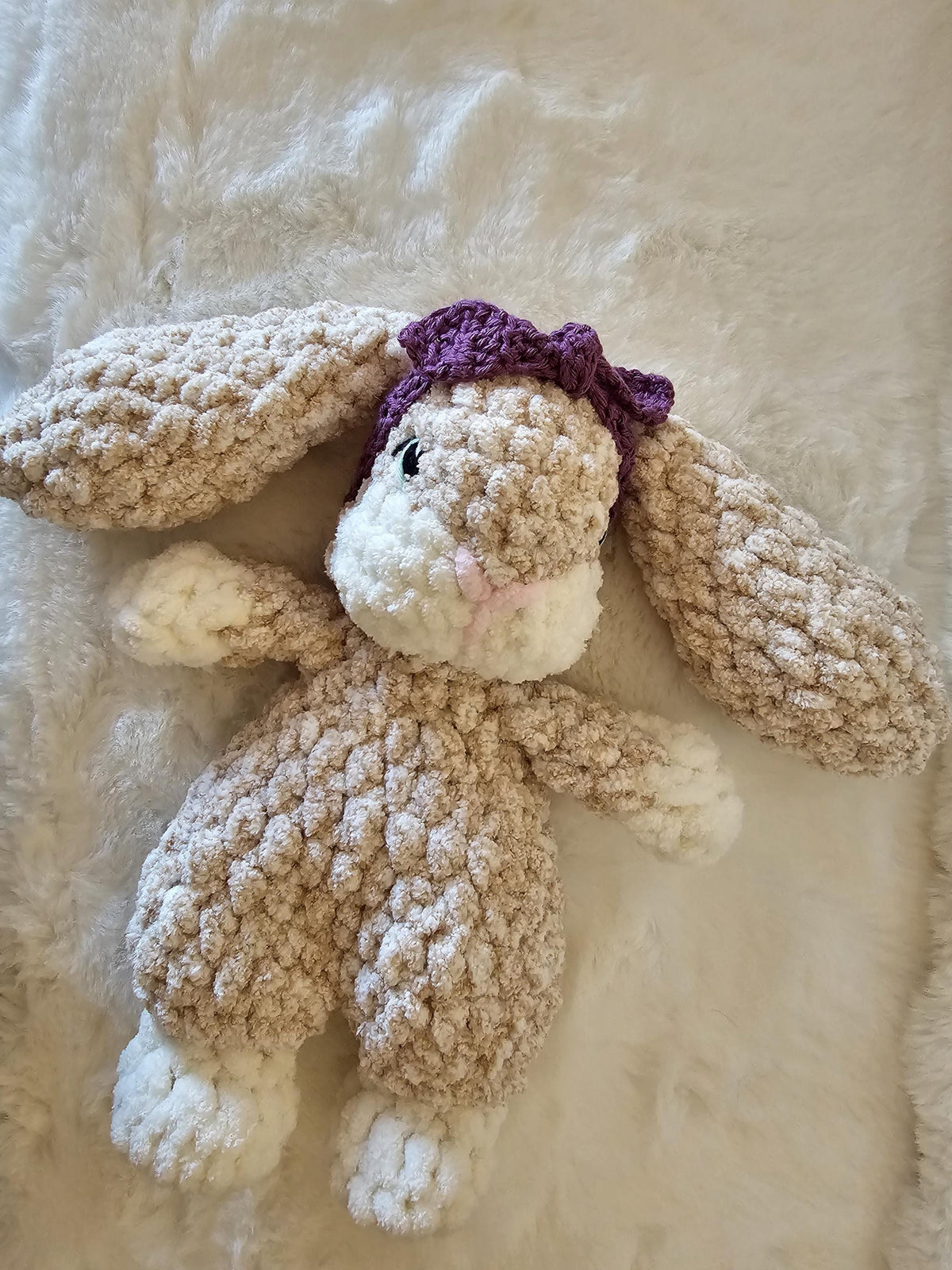 Crochet Bunny Snuggler