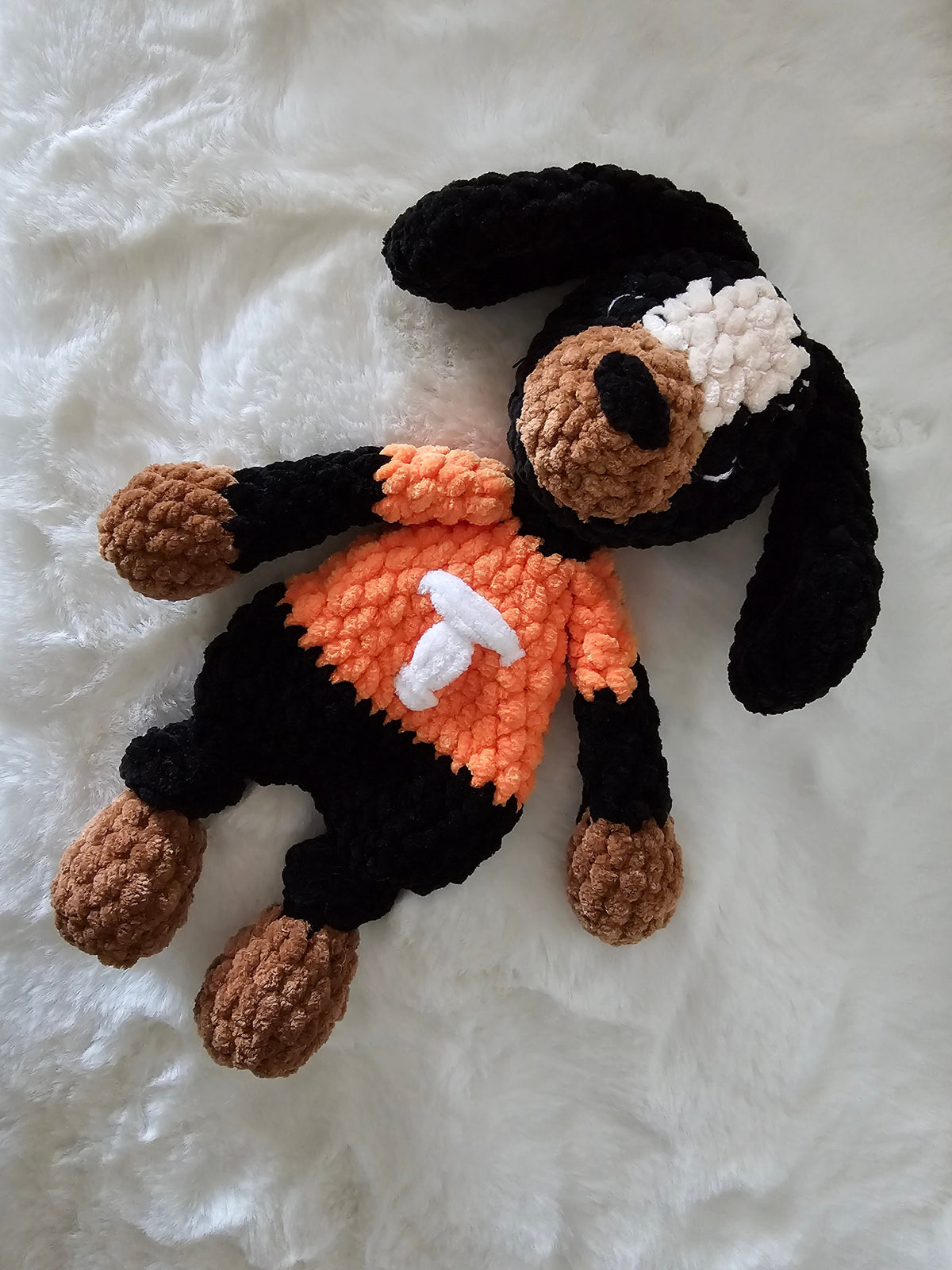 Crocheted Smokey Lovey